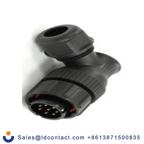 RS PRO,233-8405,21 mm 圆形连接器 插头, 8芯, 电缆安装, 公芯, 500 V, IP40, SY21系列