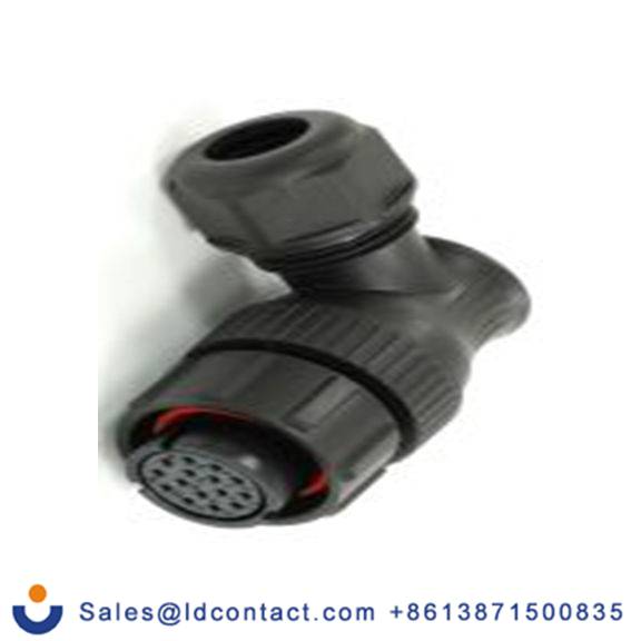 RS PRO,233-8406,21 mm 圆形连接器 插头, 15芯, 电缆安装, 母插芯, 400 V, IP40, SY21系列