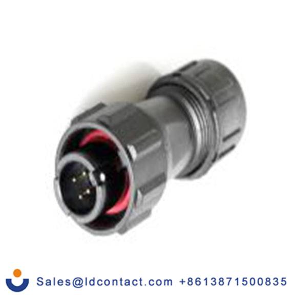 RS PRO,250-6044,Standard 圆形连接器 插头, 4芯, 电缆安装, 公芯, 125 V, IP40, SY11系列