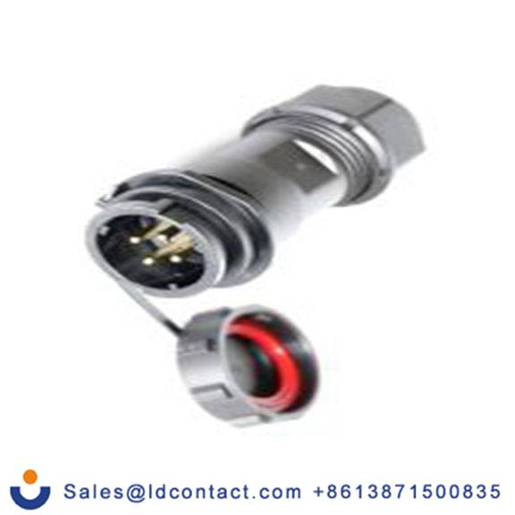 RS PRO,250-6093,Standard 圆形连接器 插头, 4芯, 电缆安装, 母插芯, 500 V, IP40, SY17系列