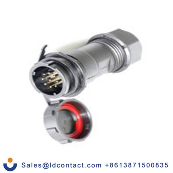 RS PRO,250-6096,Standard 圆形连接器 插头, 9芯, 电缆安装, 母插芯, 400 V, IP40, SY17系列