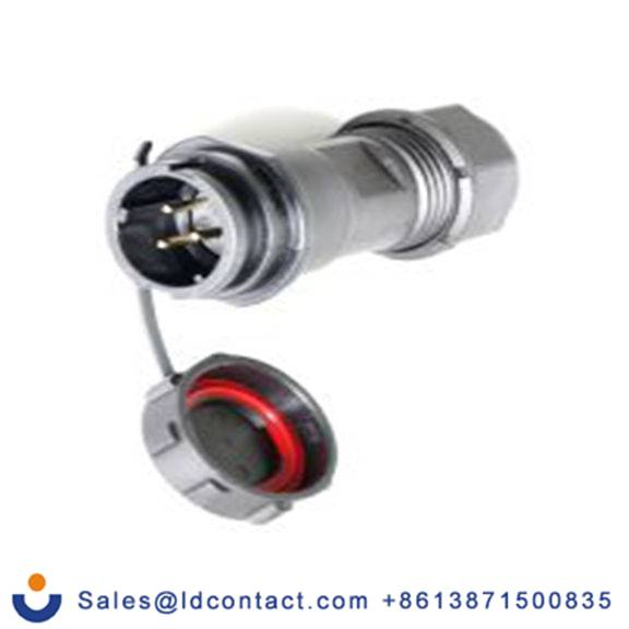 RS PRO,250-6099,Standard 圆形连接器 插座, 3芯, 电缆安装, 公芯, 500 V, IP40, SY17系列