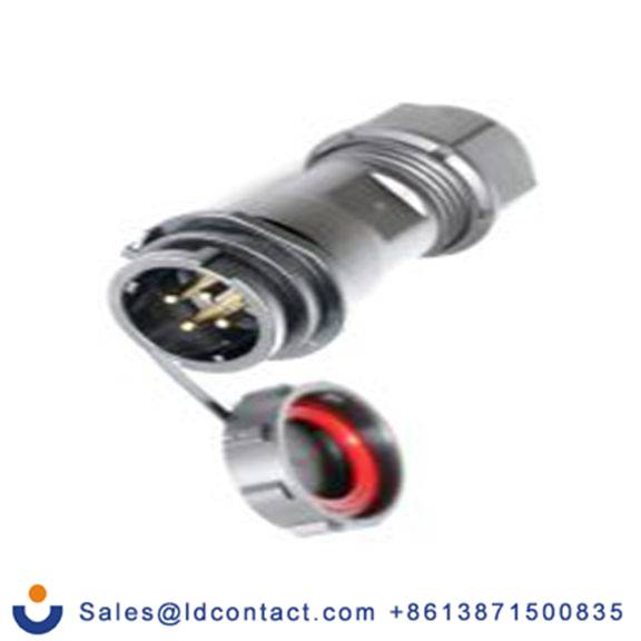 RS PRO,250-6101,Standard 圆形连接器 插座, 4芯, 电缆安装, 公芯, 500 V, IP40, SY17系列