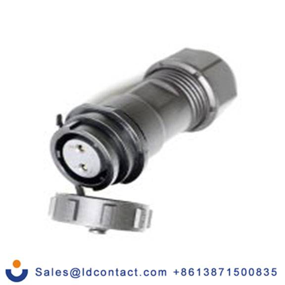 RS PRO,250-6107,Standard 圆形连接器 插座, 2芯, 电缆安装, 母插芯, 500 V, IP40, SY17系列