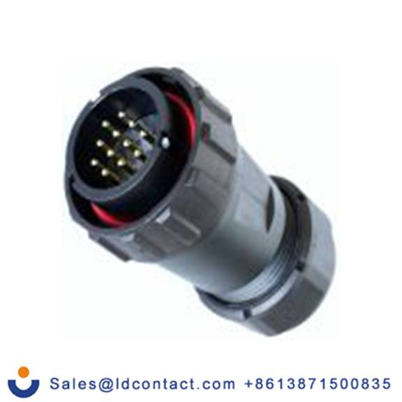 RS PRO,250-6135,Standard 圆形连接器 插头, 12芯, 电缆安装, 公芯, 500 V, IP40, SY29系列