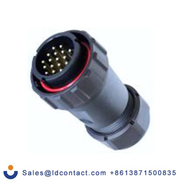 RS PRO,250-6139,Standard 圆形连接器 插头, 17芯, 电缆安装, 公芯, 500 V, IP40, SY29系列