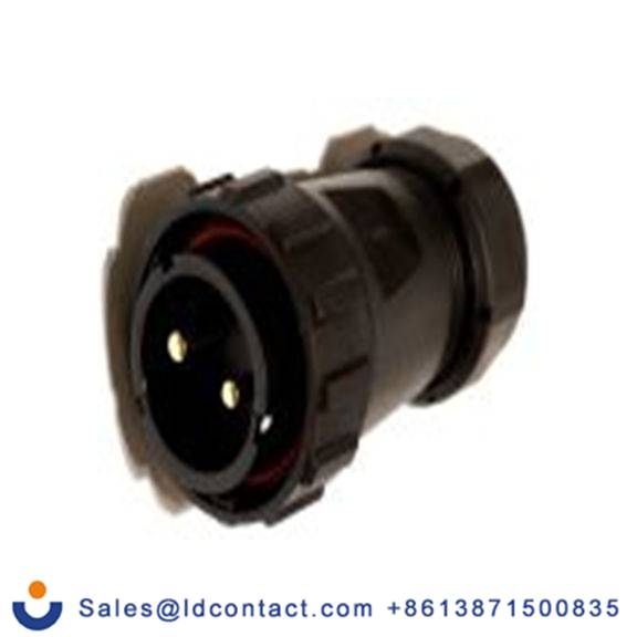 RS PRO,250-6148,Standard 圆形连接器 插头, 2芯, 电缆安装, 公芯, 500 V, IP40, SY29系列