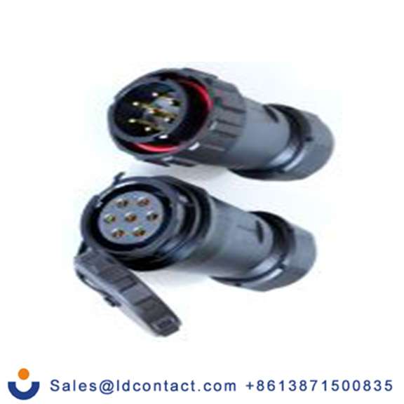 RS PRO,250-6157,Standard 圆形连接器 插头, 插座, 7芯, 电缆安装, 公/母芯, 500 V, IP40, SY29系列