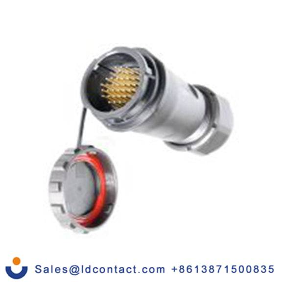 RS PRO,250-6159,Standard 圆形连接器 插头, 插座, 8芯, 电缆安装, 公/母芯, 500 + 400V, IP40, SY29系列