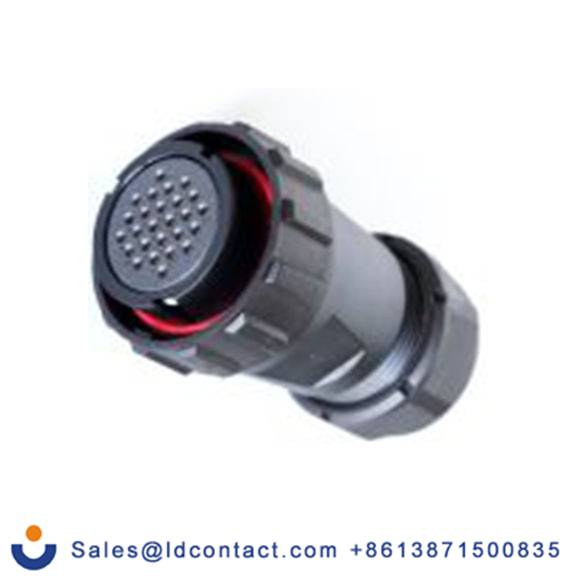 RS PRO,250-6171,Standard 圆形连接器 插头, 26芯, 电缆安装, 母插芯, 400 V, IP40, SY29系列