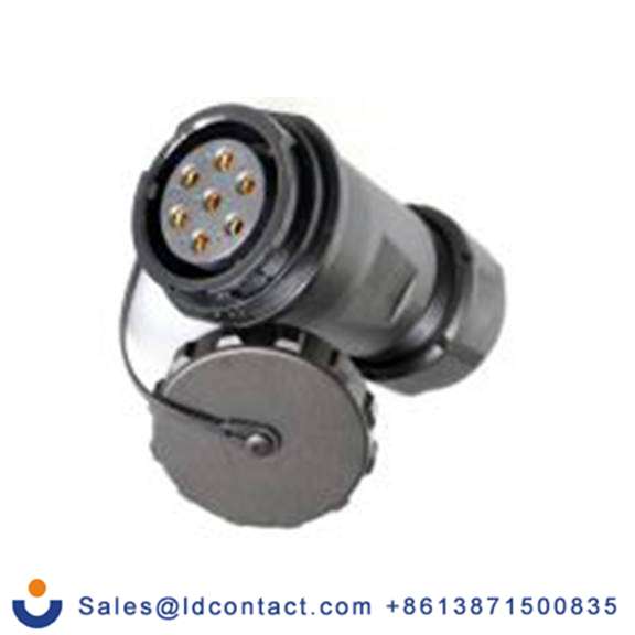 RS PRO,250-6179,Standard 圆形连接器 插头, 8芯, 电缆安装, 母插芯, 500 V, IP40, SY29系列