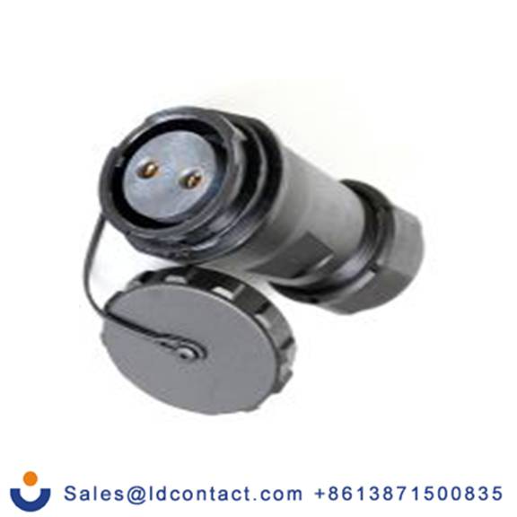 RS PRO,250-6205,Standard 圆形连接器 插座, 2芯, 电缆安装, 母插芯, 500 V, IP40, SY29系列