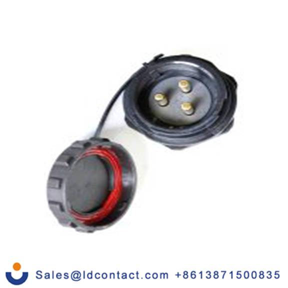 RS PRO,250-6222,Standard 圆形连接器 插座, 3芯, 正面安装, 公芯, 500 V, IP40, SY29系列