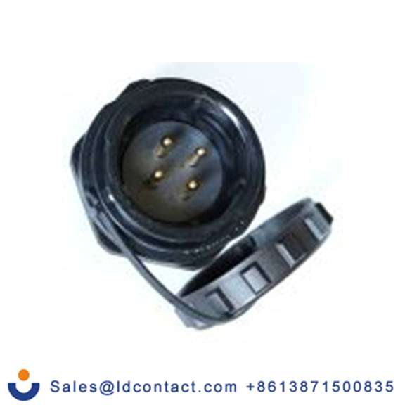 RS PRO,250-6224,Standard 圆形连接器 插座, 4芯, 正面安装, 公芯, 500 V, IP40, SY29系列