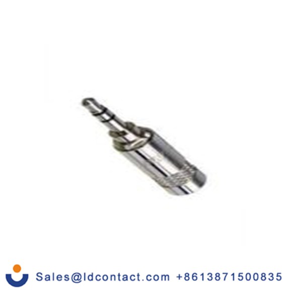 RS PRO,395-1131,3.5mm, 电缆安装 立体声 公 焊接 3, 插孔连接器 直向, 黄铜触芯