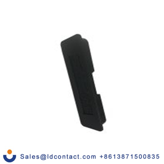 RS PRO,666-0945,D-Sub 连接器 防尘盖 母插, 37触点, 炭黑增强聚丙烯制, 黑色