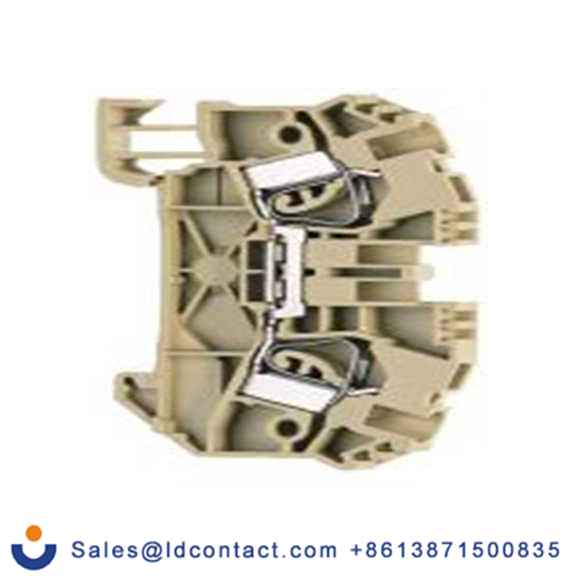 RS PRO,763-7479,2 DIN 导轨端子块, 600 V, 4 mm²CSA, 蓝色, ZRK系列 弹簧夹