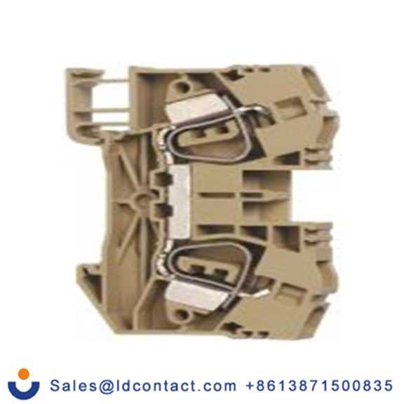 RS PRO,763-7527,2 DIN 导轨端子块, 1 kV, 10 mm²CSA, 灰色, ZRK系列 弹簧夹