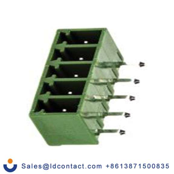 RS PRO,790-0913,5p插拔式接线端子 直向排针, 3.81mm间距, 10.0A, 300.0 v, THT安装, 焊接端接