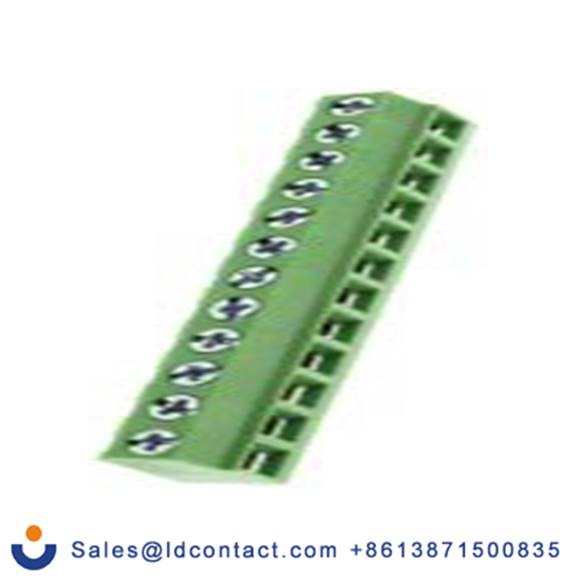 RS PRO,790-1095,PCB端子排, 12p, 5.08mm间距, 16A, 300 V, THT安装, 螺钉端接, 直向, 绿色