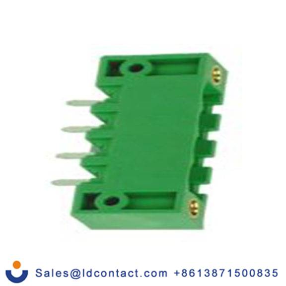 RS PRO,874-4950,4p插拔式接线端子 直向排针, 5.0mm间距, 15.0A, 600.0 v, THT安装, 焊接端接