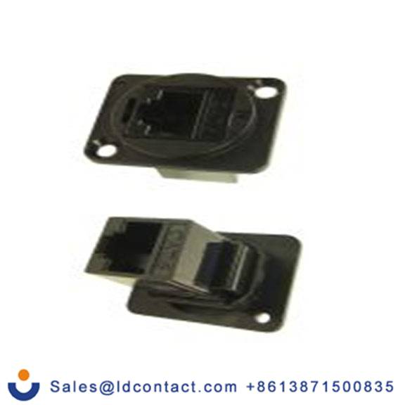 RS PRO,874-1223,网络耦合器 RJ45, 6 类网络, 1端口, 非屏蔽双绞线（UTP）, Φ24 mm