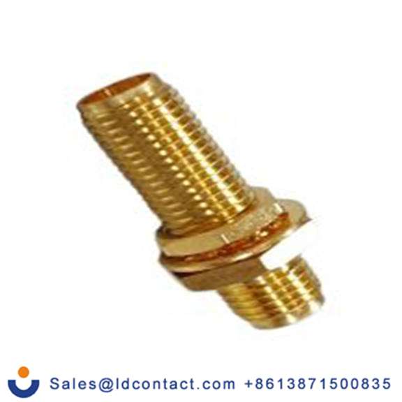 RS PRO,878-2387,射频适配器, 直向, 50 Ω阻抗 母插, 18 GHz, 镀金色 母插 铍铜合金触芯