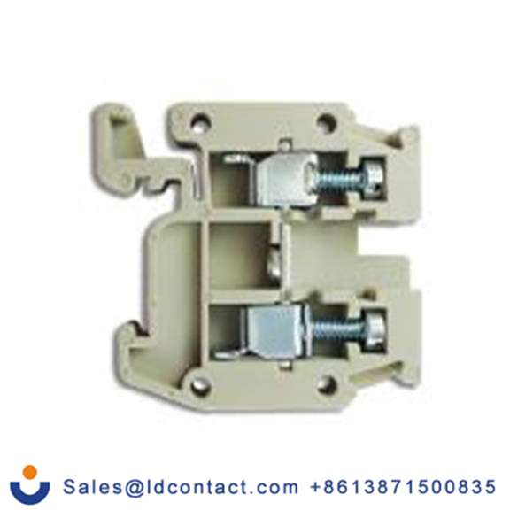 RS PRO,878-7493,1 DIN 导轨端子块, 400 V, 2.5 mm²CSA, 米色, CDU 2.5系列 螺钉