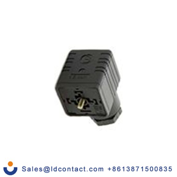 RS PRO,896-2060,电磁阀插头, DIN 43650 A型, 母座, 2P+E, 250 V 交流, 10A, PG11格兰头, 黑色