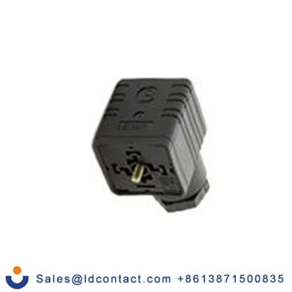 RS PRO,896-2094,电磁阀插头, DIN 43650 A型, 母座, 3P+E, 250 V 交流, 10A, PG9格兰头, 黑色