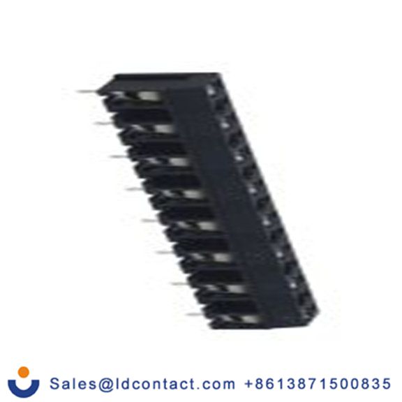 RS PRO,897-0799,PCB端子排, 8p, 10mm间距, 16A, 250 V, THT安装, 螺钉端接, 直向, 黑色