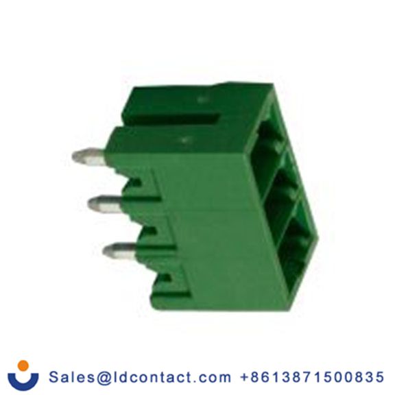 RS PRO,897-1109,3p插拔式接线端子 直向排针, 3.81mm间距, THT安装, 焊接端接