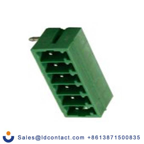 RS PRO,897-1149,6p 1排 可插式端子块 直角, 3.81 mm间距, 通孔安装 覆盖 CTB932HE系列