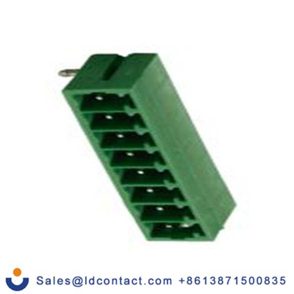 RS PRO,897-1152,8p 1排 可插式端子块 直角, 3.81 mm间距, 通孔安装 覆盖 CTB932HE系列