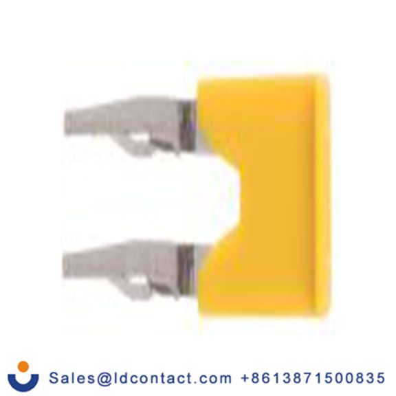 RS PRO,899-7848,4 mm 弹簧接线端子 2路插入式十字连接器, 黄色