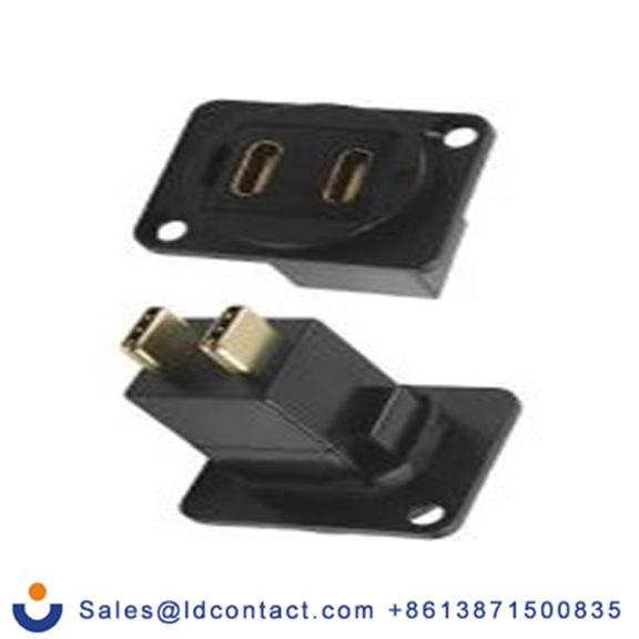 RS PRO,203-5583,馈通 USB 接口, USB C 型 母/公, 2端口, 面板安装 直向, IP40 Feedthrough系列