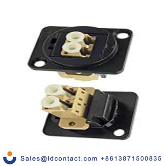 RS PRO,203-5587,LC 光纤连接器, 多模, 50/125 μm光纤尺寸, 0.3dB插入损耗, 双工, PC抛光, 黑色, FT系列