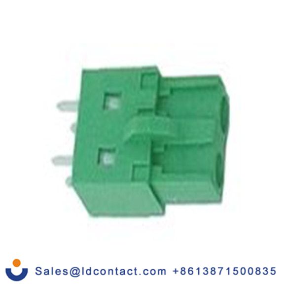 RS PRO,874-5348,2p插拔式接线端子 直向插头, 5.08mm间距, 12A, 300 V, THT安装, 螺钉端接, 绿色