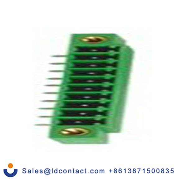 RS PRO,874-5316,10p插拔式接线端子 直角排针, 3.81mm间距, 14.0A, 320.0 v, THT安装, 焊接端接