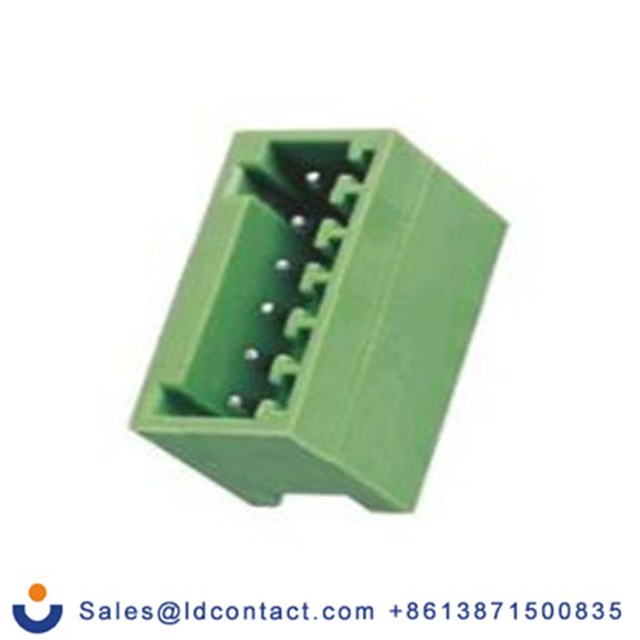 RS PRO,874-5363,4p插拔式接线端子 直角排针, 3.81mm间距, 4.0A, 150.0 v, THT安装, 焊接端接