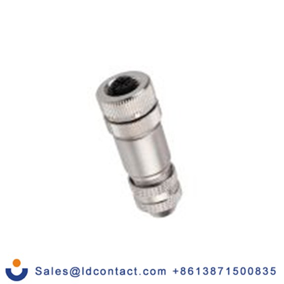 RS PRO,132-094,M12 工业圆形连接器 插头, 4芯, 电缆安装, 母插芯, 250 V ac/dc, IP40