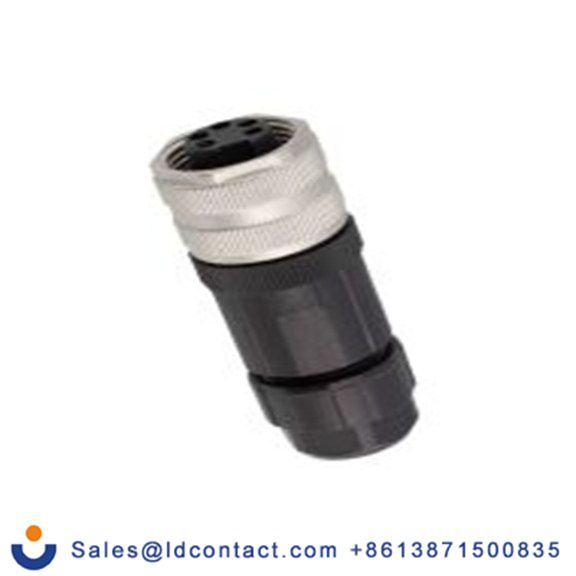 RS PRO,134-176,Standard 工业圆形连接器 插头, 5芯, 电缆安装, 母插芯, 300 V ac/dc, IP40