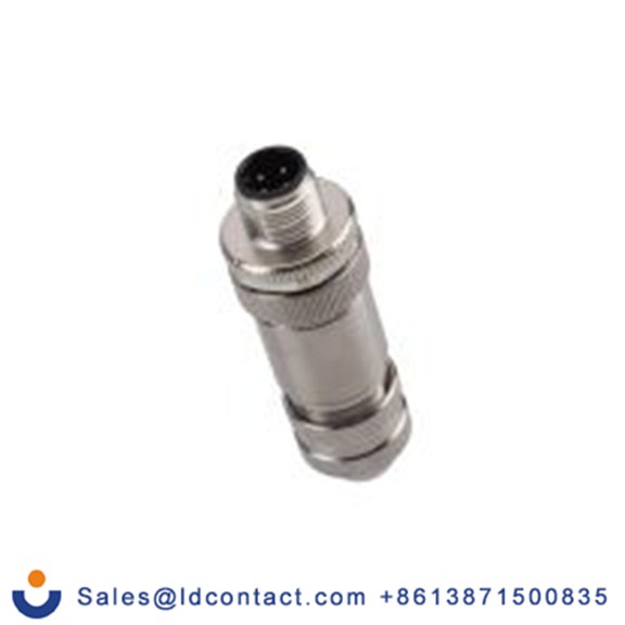 RS PRO,134-179,M12 工业圆形连接器 插头, 4芯, 电缆安装, 公芯, 250 V ac/dc, IP40