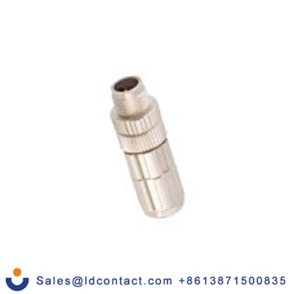 RS PRO,134-182,M12 工业圆形连接器 插头, 8芯, 电缆安装, 公芯, 50 V ac/dc, IP40