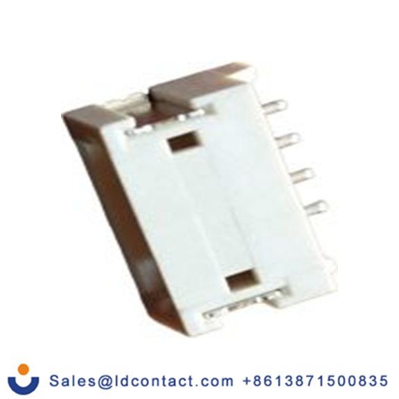 RS PRO,147-050,4p 1排 PCB 针座 侧入 线对板连接器, 1.5 mm间距, 100 V, 表面安装 覆盖