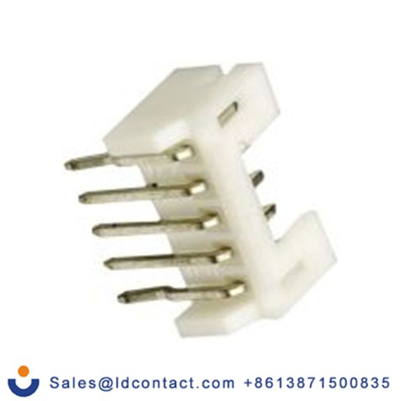 RS PRO,147-071,5p 1排 PCB 针座 直角 线对板连接器, 2 mm间距, 100 V, 通孔安装 覆盖