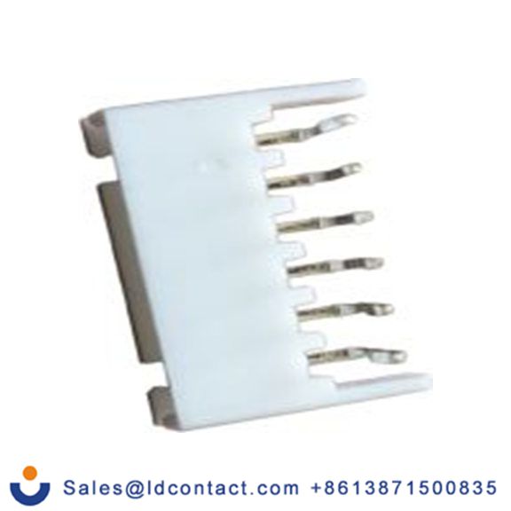 RS PRO,147-088,6p 1排 PCB 针座 侧入 线对板连接器, 2.5 mm间距, 250 V, 通孔安装 覆盖