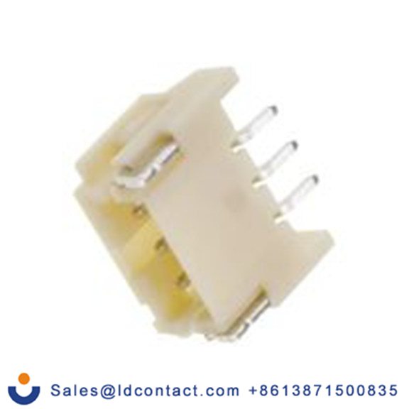 RS PRO,147-098,3p 1排 PCB 针座 直角 线对板连接器, 2 mm间距, 100 V, 表面安装 覆盖