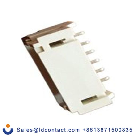 RS PRO,147-101,6p 1排 PCB 针座 直角 线对板连接器, 2 mm间距, 100 V, 表面安装 覆盖