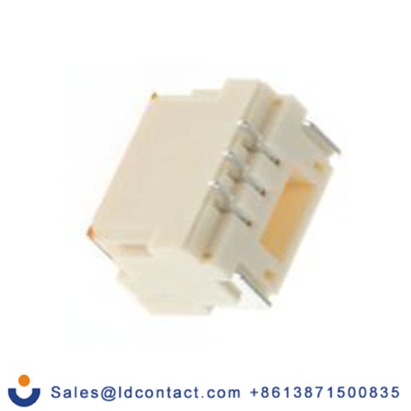 RS PRO,147-104,3p 1排 PCB 针座 直向 线对板连接器, 1.25 mm间距, 50 V, 表面安装 覆盖